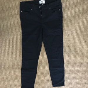 Paige black jeans, size 30